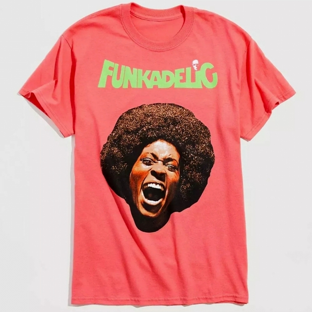 Funkadelic Free Your Mind Heather Orange Shirt